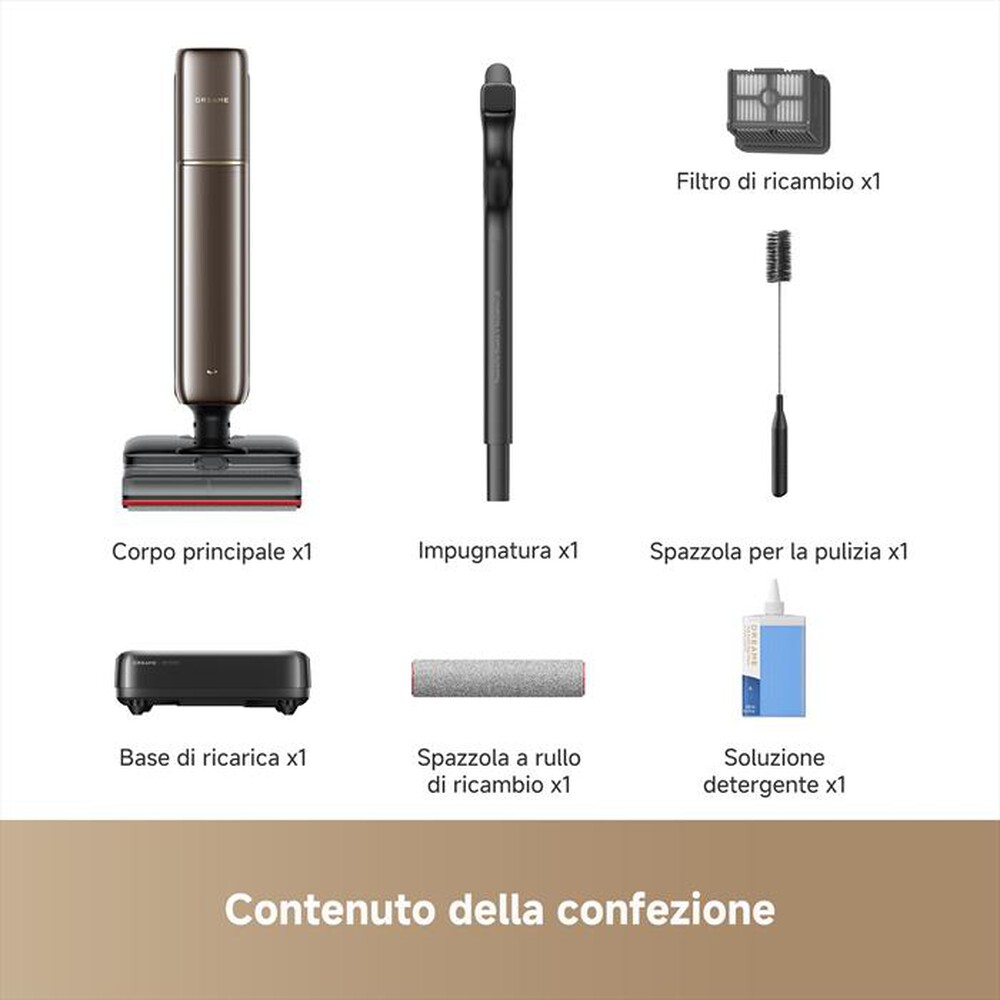 Immagine del prodotto DREAME - Lavapavimenti T16VIM PRO STEAM WET&DRY-Nero