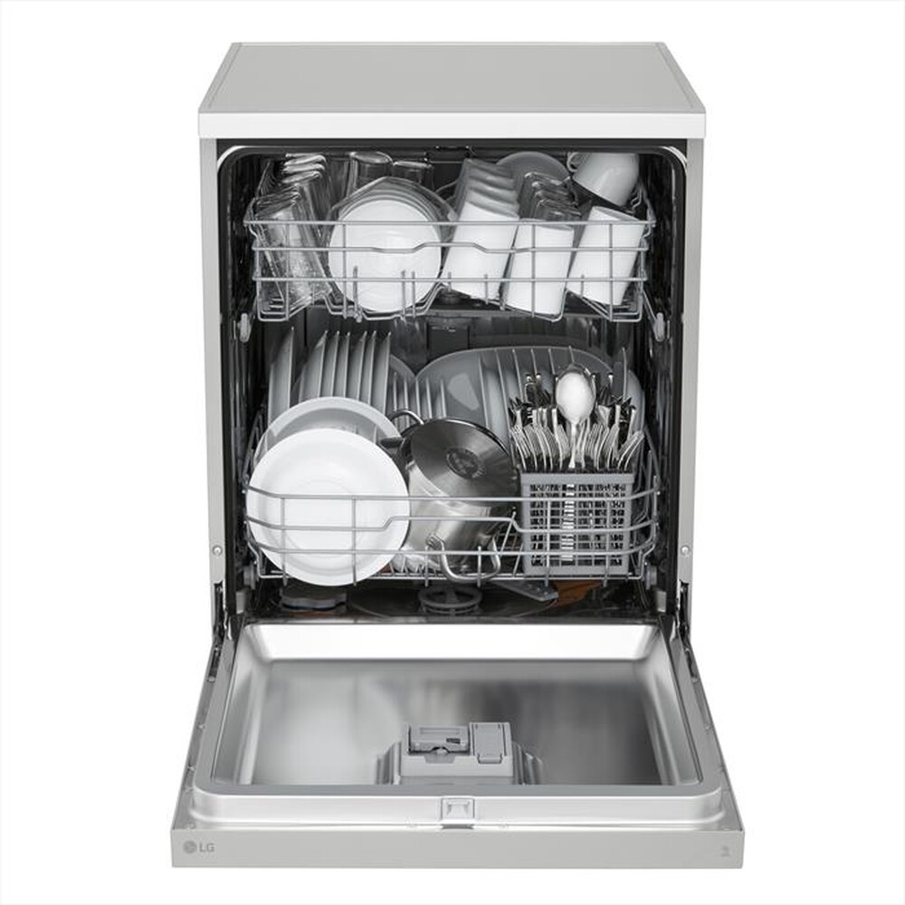 "LG - Lavastoviglie QUADWASH DF141FV Classe D 14 coperti-Prime Silver"