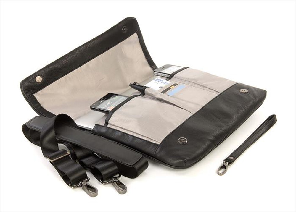 Immagine del prodotto TUCANO - Borsa in vera pelle per MacBook Air 11"/Ultrabook-nero