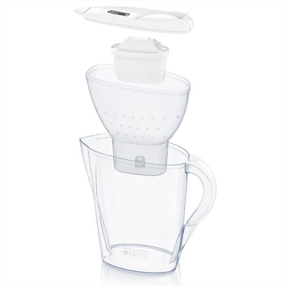 "BRITA - Caraffa filtrante MARELLA INCL. 6 MXPRO-Bianco/trasparente"