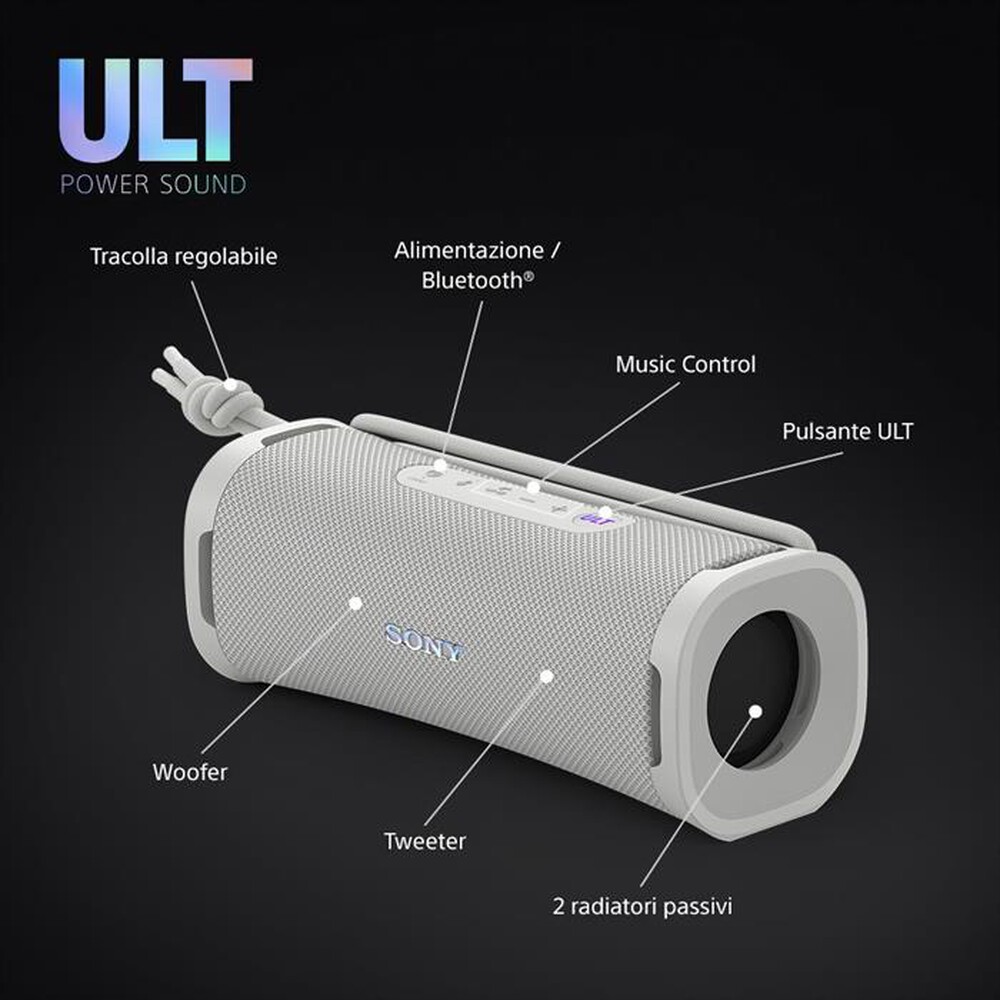 "SONY - Speaker SRSULT10W.CE7-Bianco"