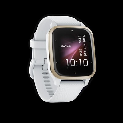 GARMIN - Smart Watch VENU SQ 2-WHITE/CREAM GOLD