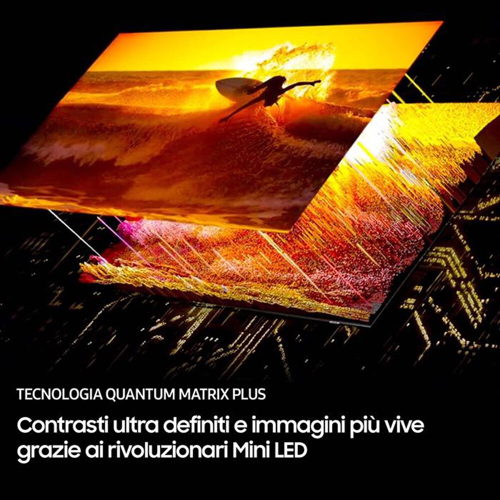 Immagine del prodotto SAMSUNG - Smart TV MINI LED UHD 4K 55" QE55QN85FAUXZT-Eclipse Silver
