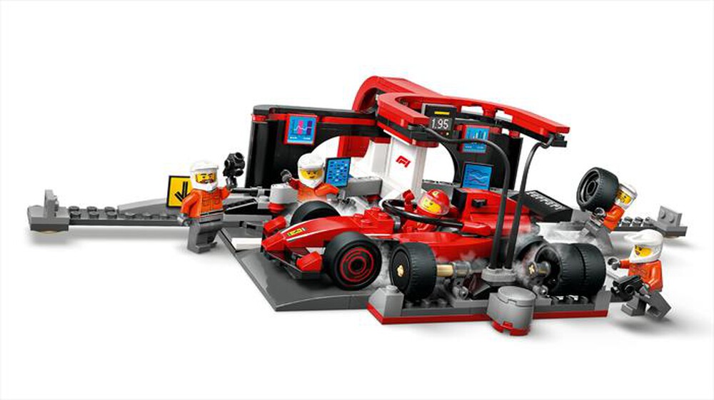 Immagine del prodotto LEGO - CITY F1 Pitstop e meccanici con Ferrari F1&reg; 60443