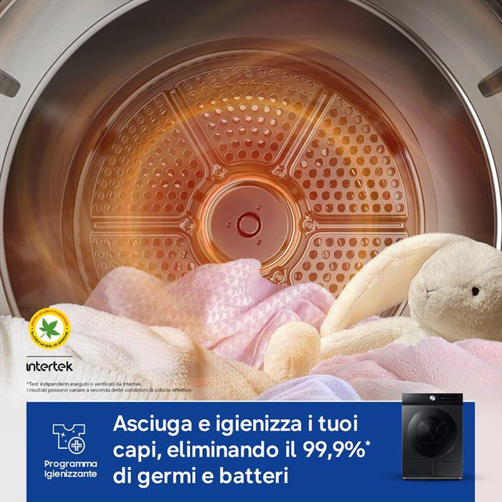 Immagine del prodotto SAMSUNG - Asciugatrice DV90DB7845GBU3 9Kg Classe A-Nero