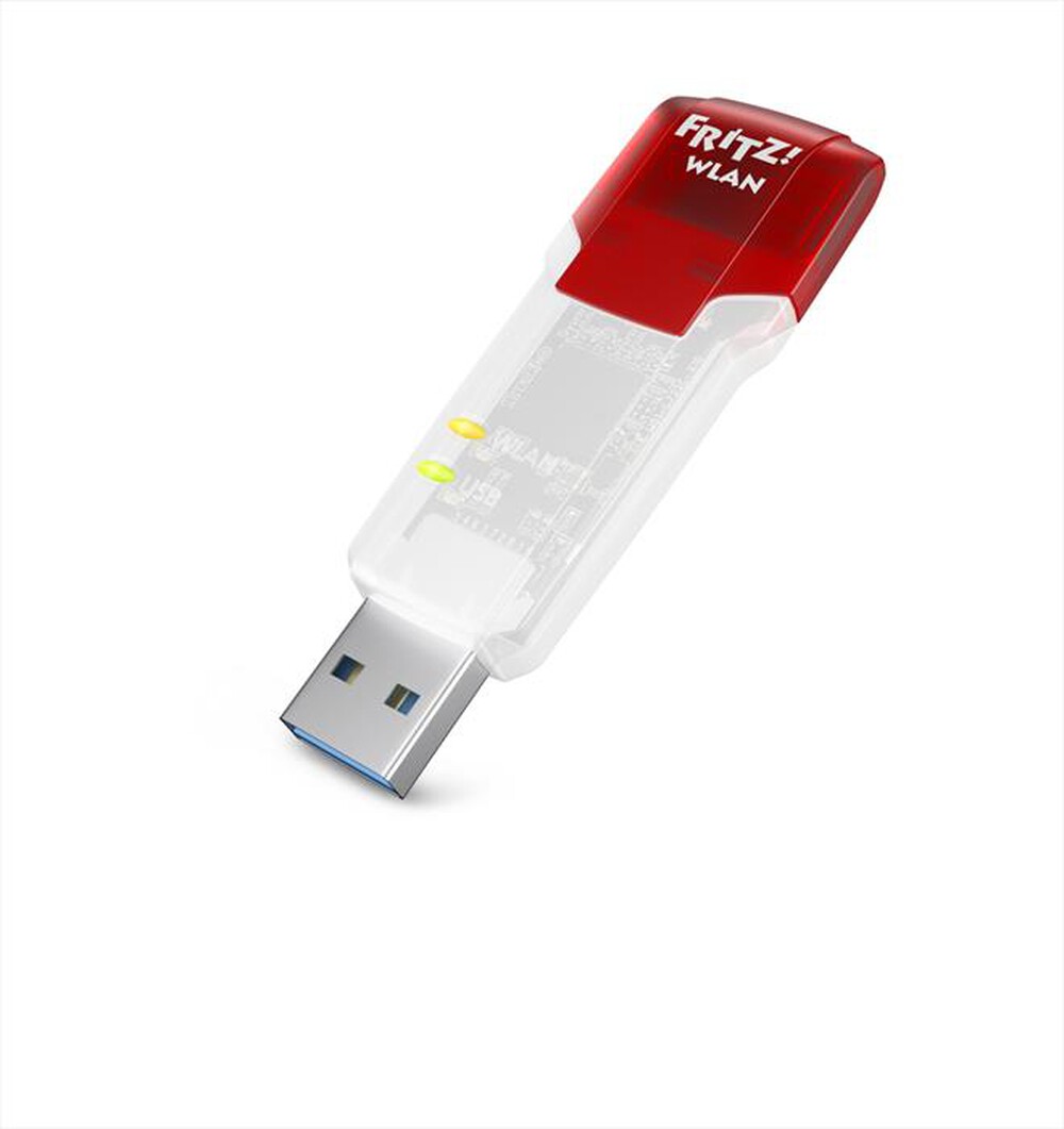 "FRITZ! - WLAN Stick AC 860-Bianco/Rosso"