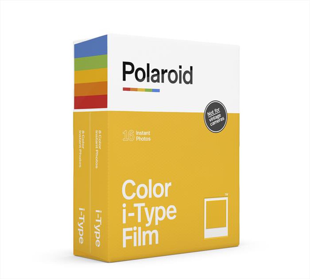 "POLAROID - 16 Pellicole COLOR FILM FOR I-TYPE DUAL PACK"