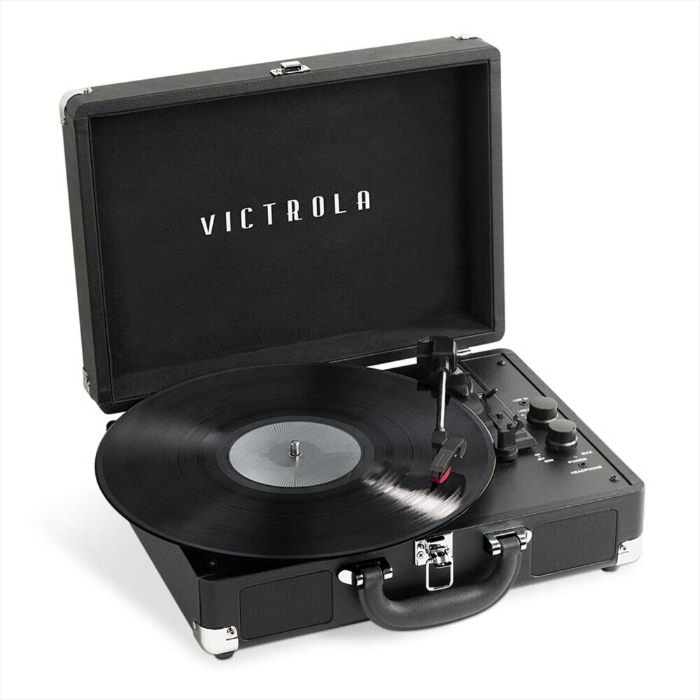 "VICTROLA - Piatto giradischi JOURNEY +-Nero"