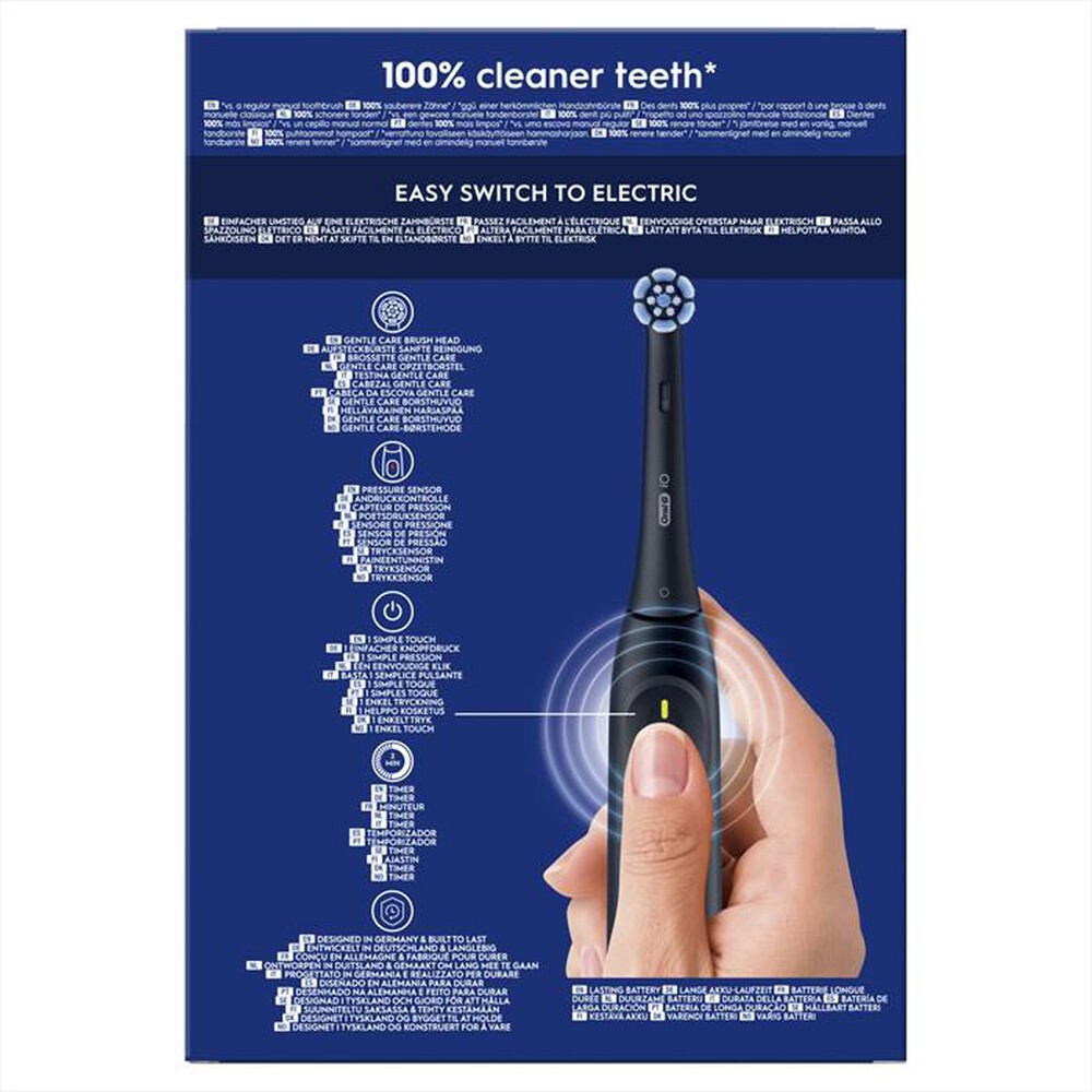 Immagine del prodotto ORAL-B - Spazzolino elettrico IO2 DUO-Nero e Verde