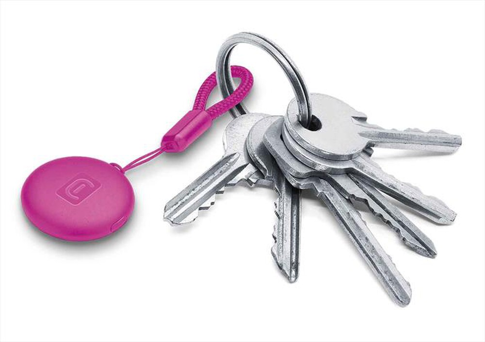 "CELLULARLINE - Trova oggetti Tracy Tag BTTRACYTAGP-Rosa"