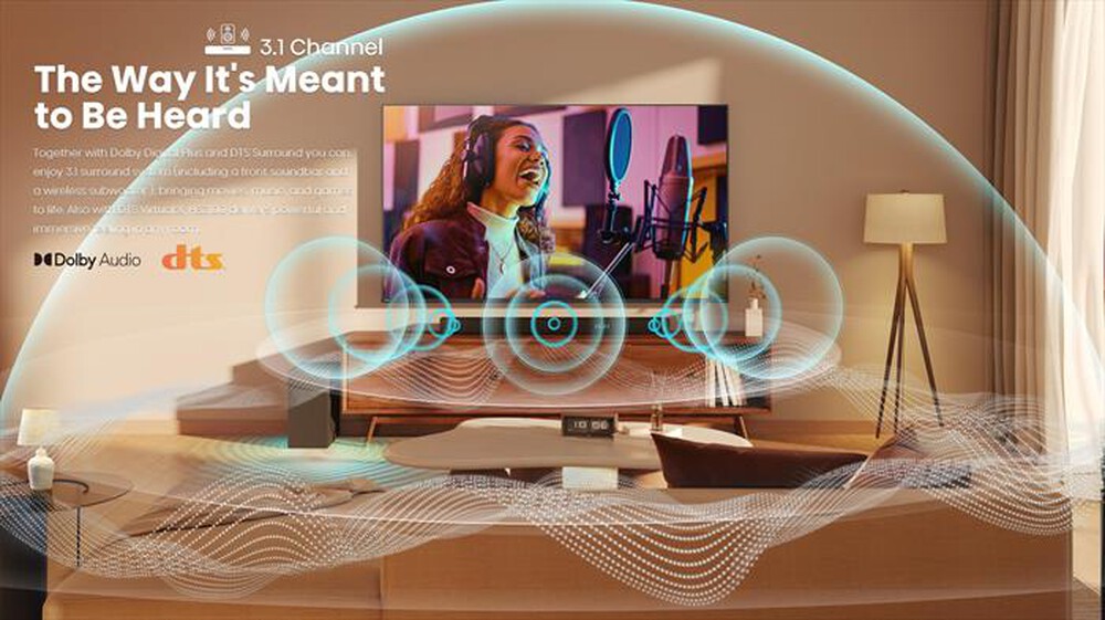 Immagine del prodotto HISENSE - Soundbar 3.1 HS3100-NERO