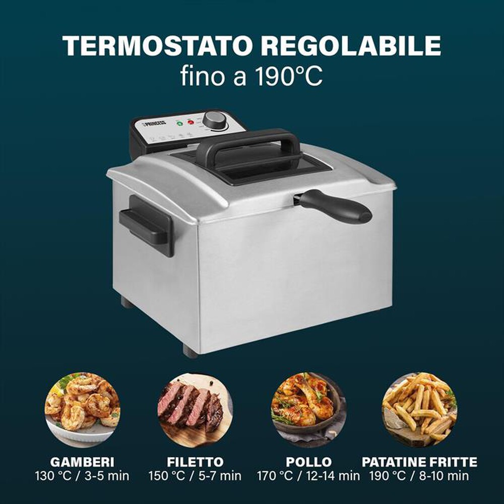 Immagine del prodotto PRINCESS - FRIGGITRICE 5L ACCIAIO-Acciaio
