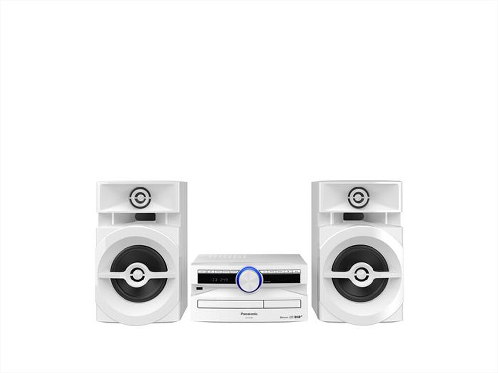 "PANASONIC - Mini HiFi Bluetooth SC-UX102E-W-bianco"
