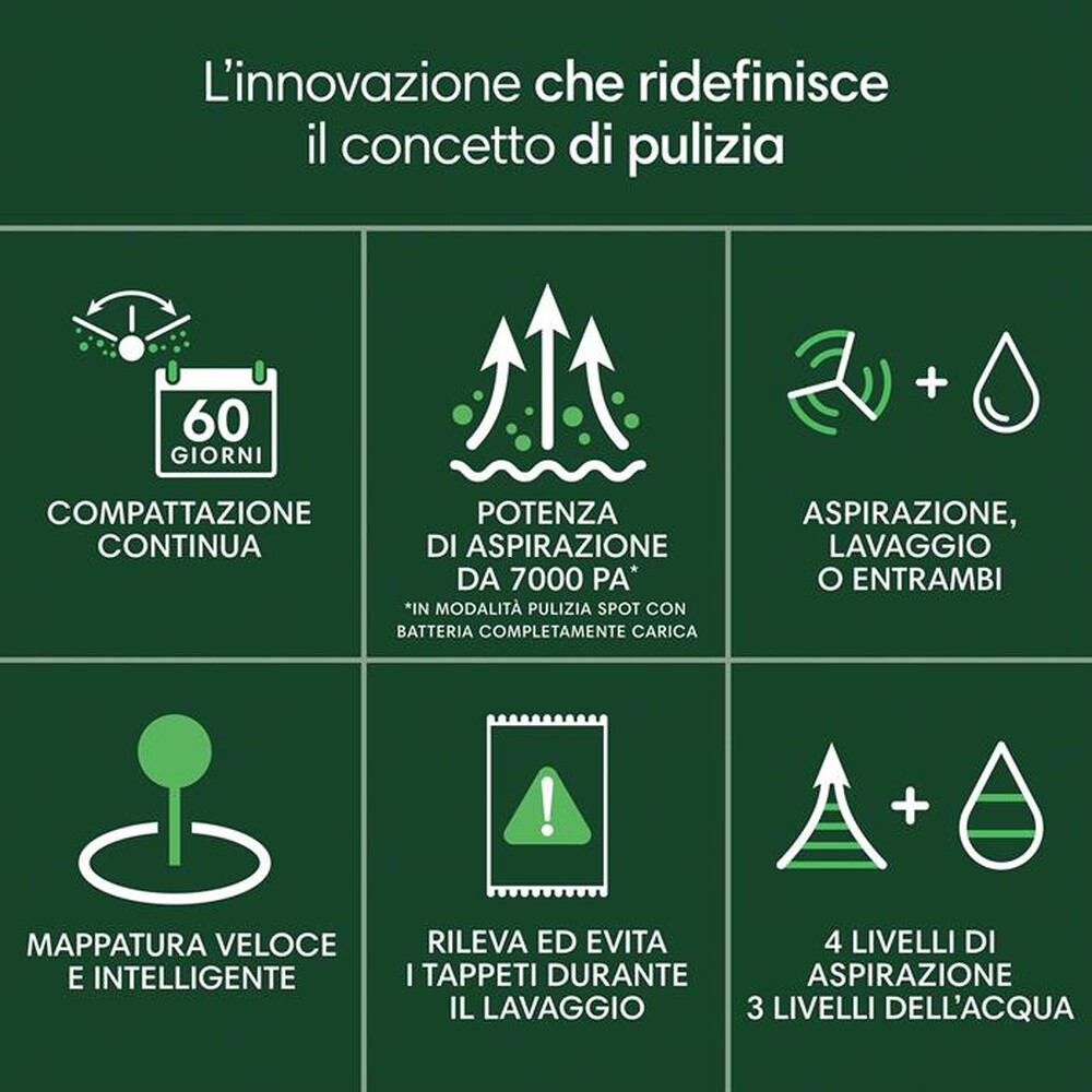 Immagine del prodotto iROBOT - Robot aspirapolvere lavapavimenti Roomba 205 combo