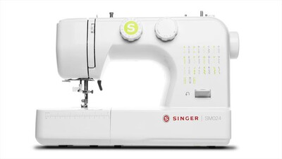 SINGER - Macchina da cucire SM024GRN-bianco