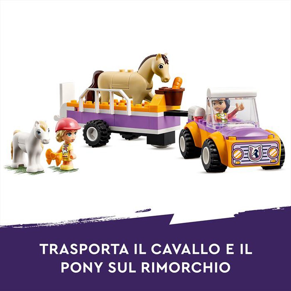 Immagine del prodotto LEGO - FRIENDS Rimorchio con cavallo e pony 42634