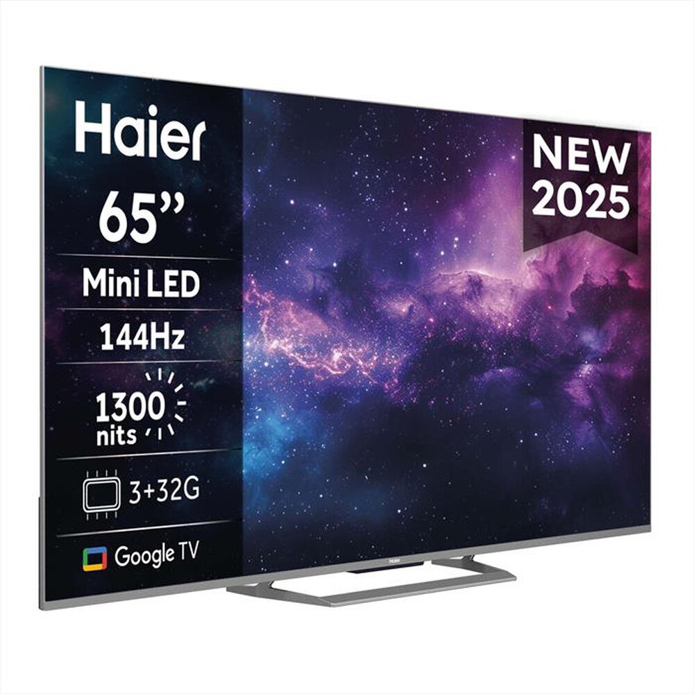 Immagine del prodotto HAIER - Smart TV MINI LED UHD 4K 65" H65M90EUX 144Hz-Nero