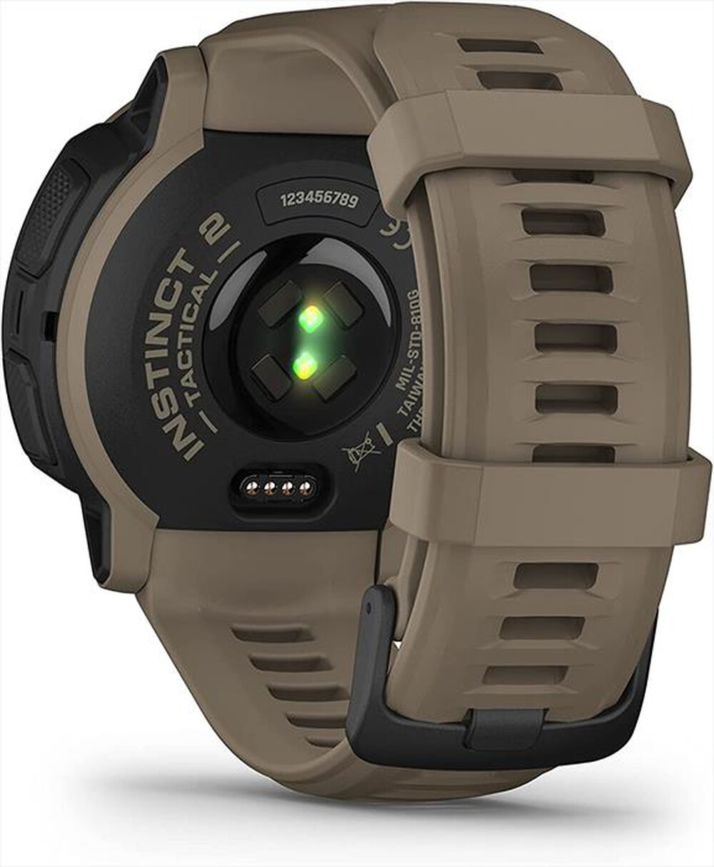 "GARMIN - Smart Watch Instinct 2 Solar - Tactical-Coyote Tan"