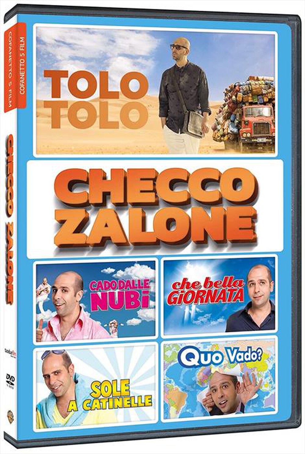 Immagine del prodotto WARNER HOME VIDEO - Checco Zalone Cofanetto 5 Film (5 Dvd)
