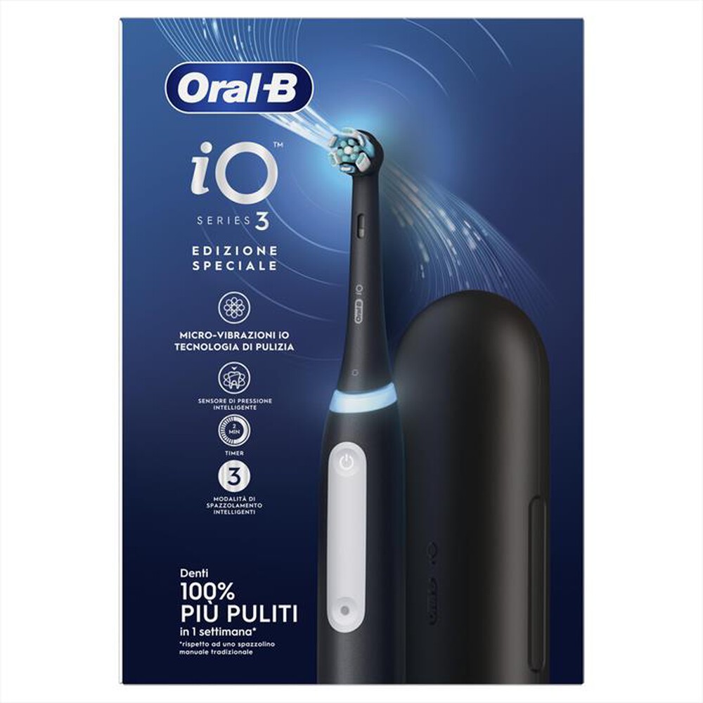 Immagine del prodotto ORAL-B - Spazzolino elettrico IO3 STRIPPED-NERO