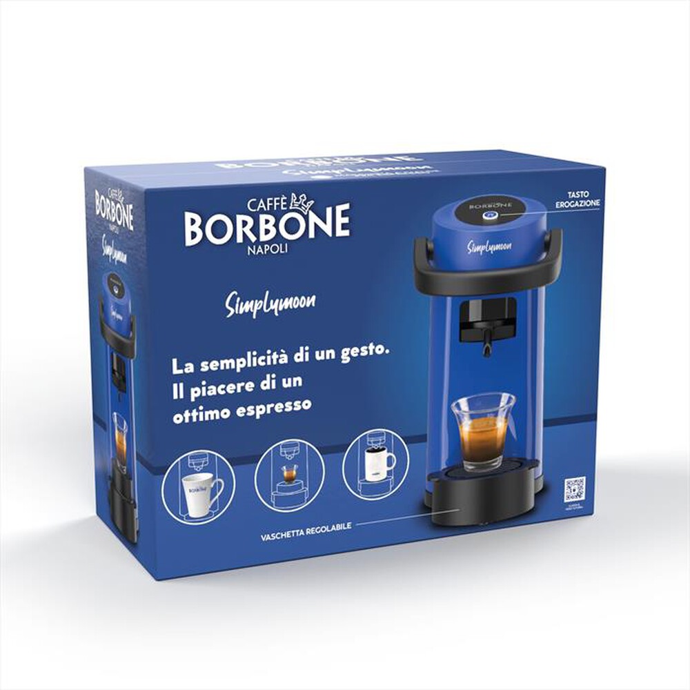 Immagine del prodotto CAFFE BORBONE - Macchina da caff&egrave; SIMPLYMOONBLU-Blu