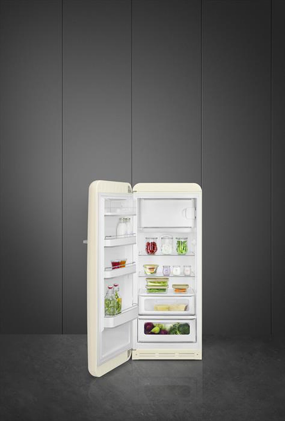 Immagine del prodotto SMEG - Frigorifero 1 porta FAB28LCR6 Classe C 270 lt-Crema