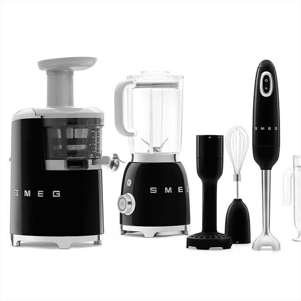 "SMEG - Estrattore di Succo 50's Style – SJF01BLEU-nero"