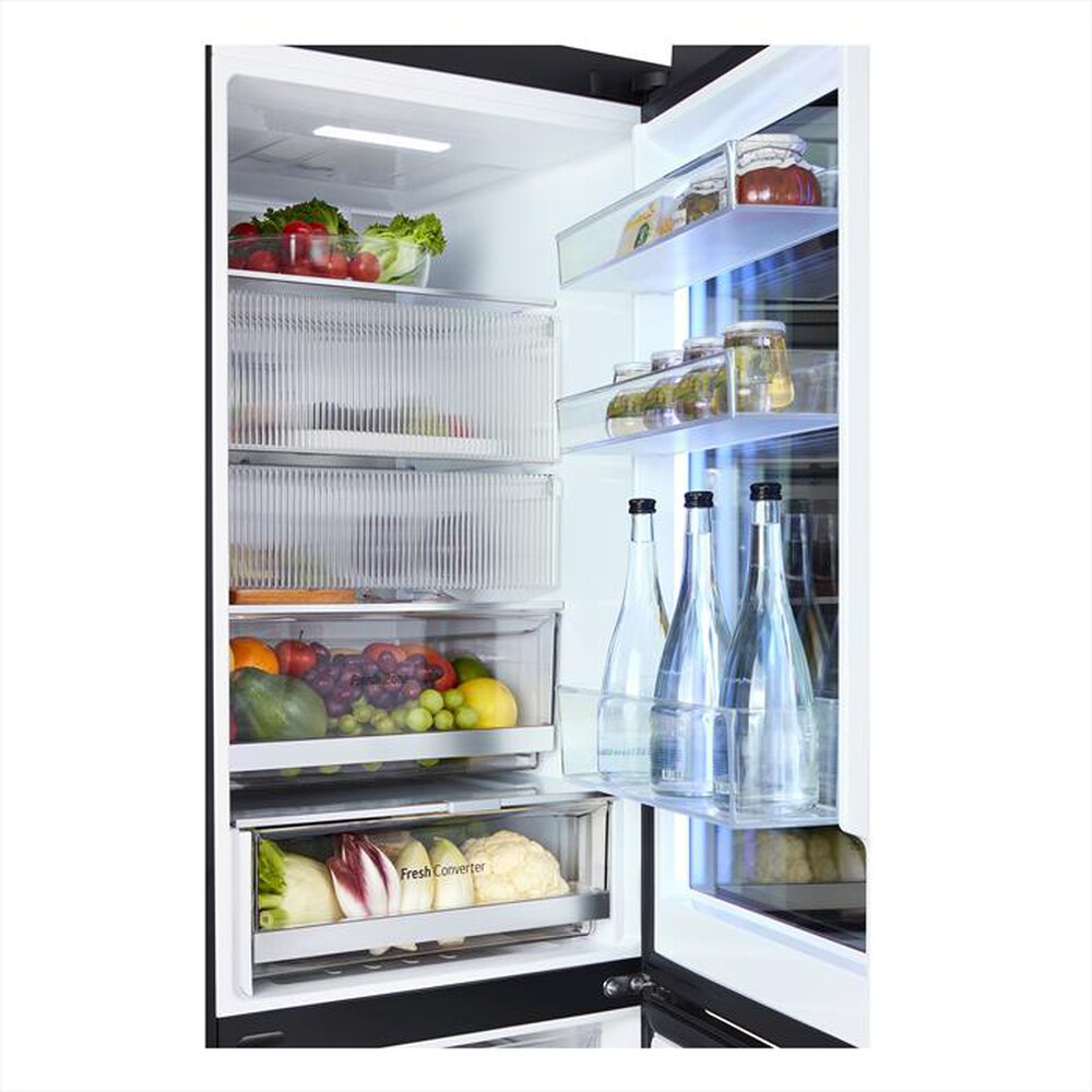 "LG - Frigorifero combinato GBG719MDNN Classe D 352L-Multicolour"