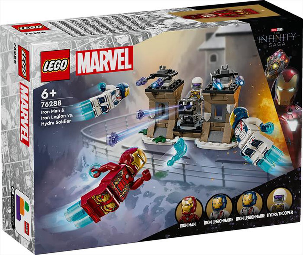 Immagine del prodotto LEGO - Iron Man e Legione di ferro vs Soldato Hydra 76288