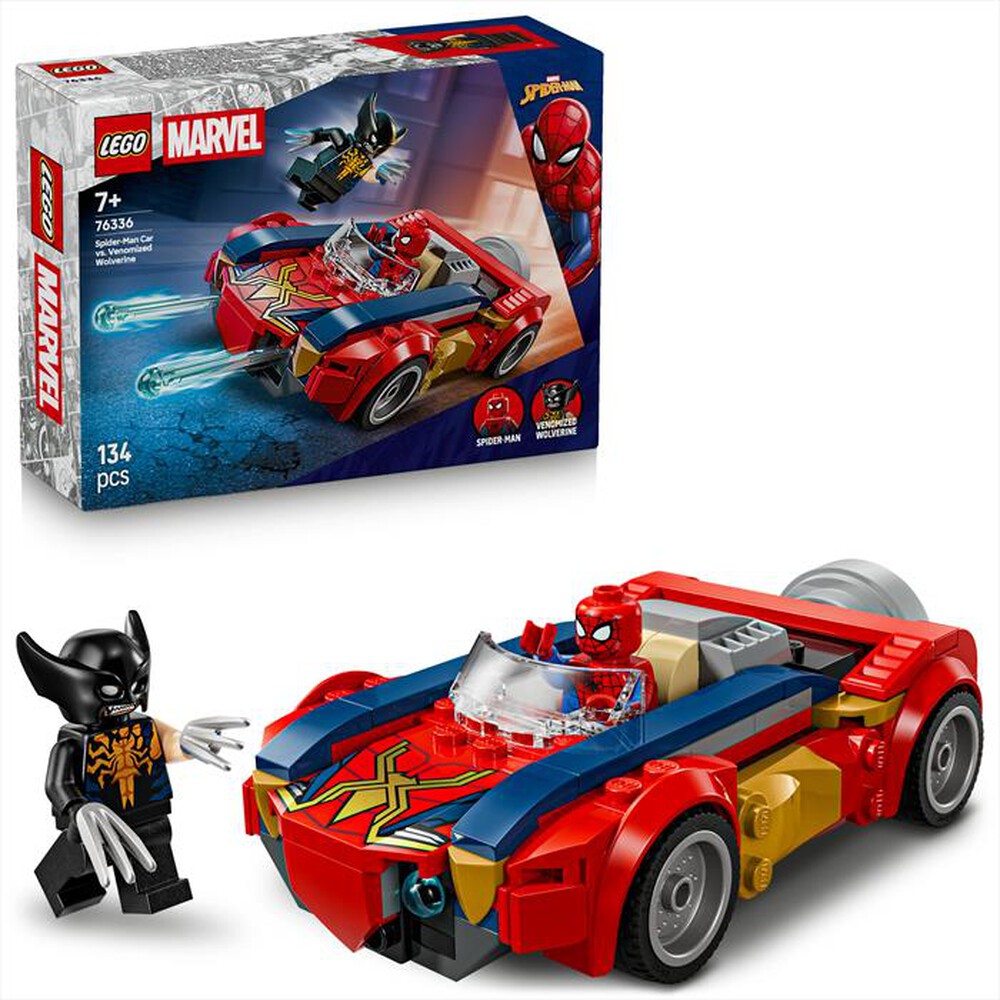 Immagine del prodotto LEGO - MARVEL AUTO SPIDERMAN VS VENOMIZED WOLVERINE 76336-Multicolore