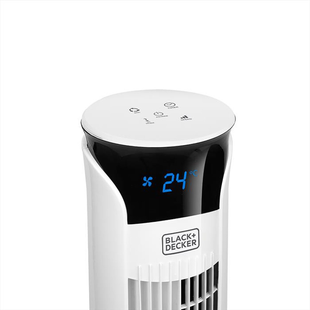 "BLACK & DECKER - Ventilatore tower BXFEFT49E-BIANCO"