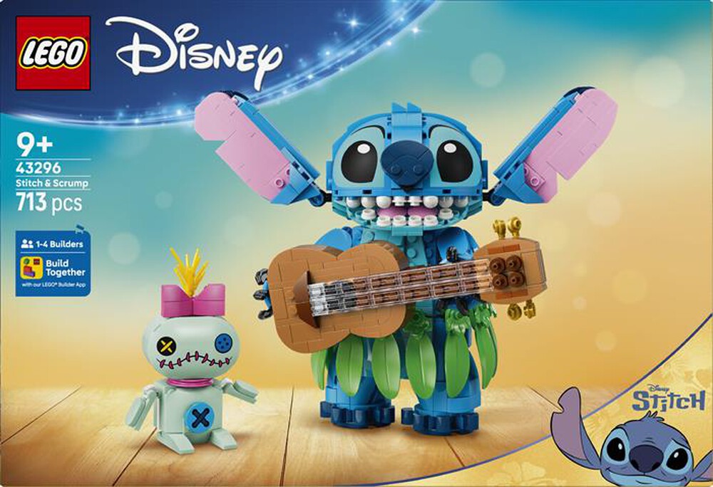 Immagine del prodotto LEGO - DISNEY Stitch e Scrump - 43296