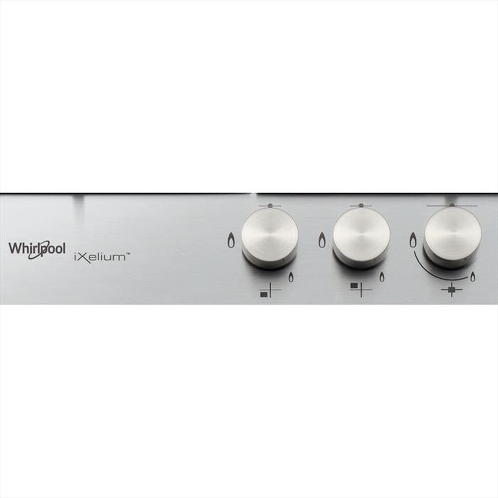 Immagine del prodotto WHIRLPOOL - Piano cottura a gas IXELIUM GMR 7522/IXL 73cm-Acciaio inossidabile