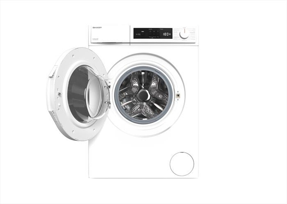 "SHARP - Lavatrice ES-NFA6101WD 6 Kg Classe D-Bianco"