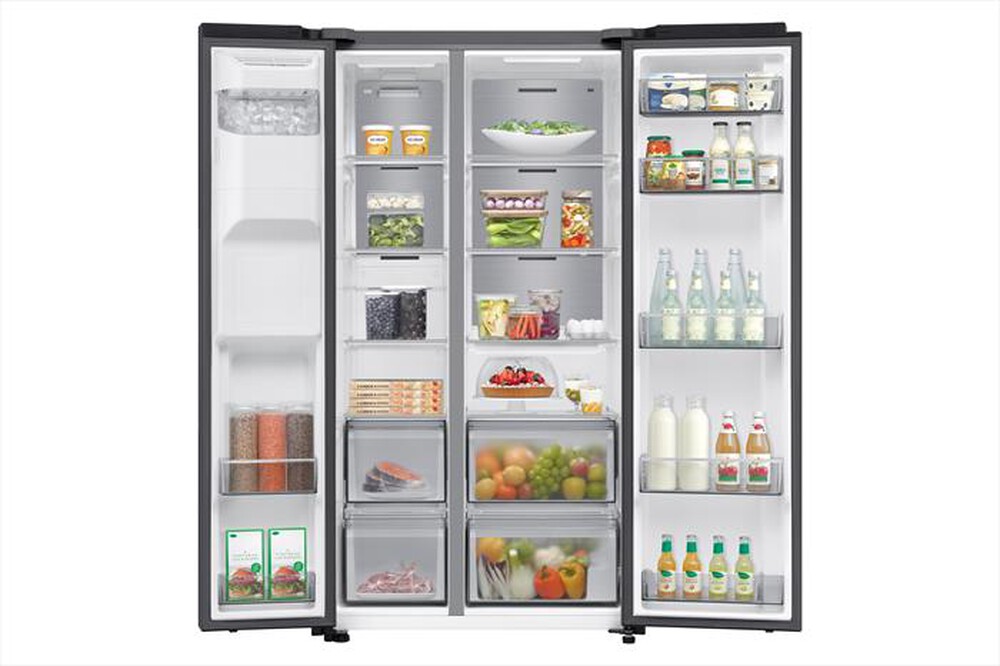 "SAMSUNG - Frigorifero side by side RS70F64KEFEF Classe E-Antracite"