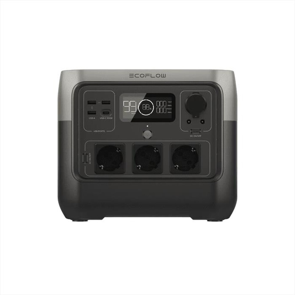 "ECOFLOW - RIVER 2 PRO POWER STATION PORTATILE-nero"