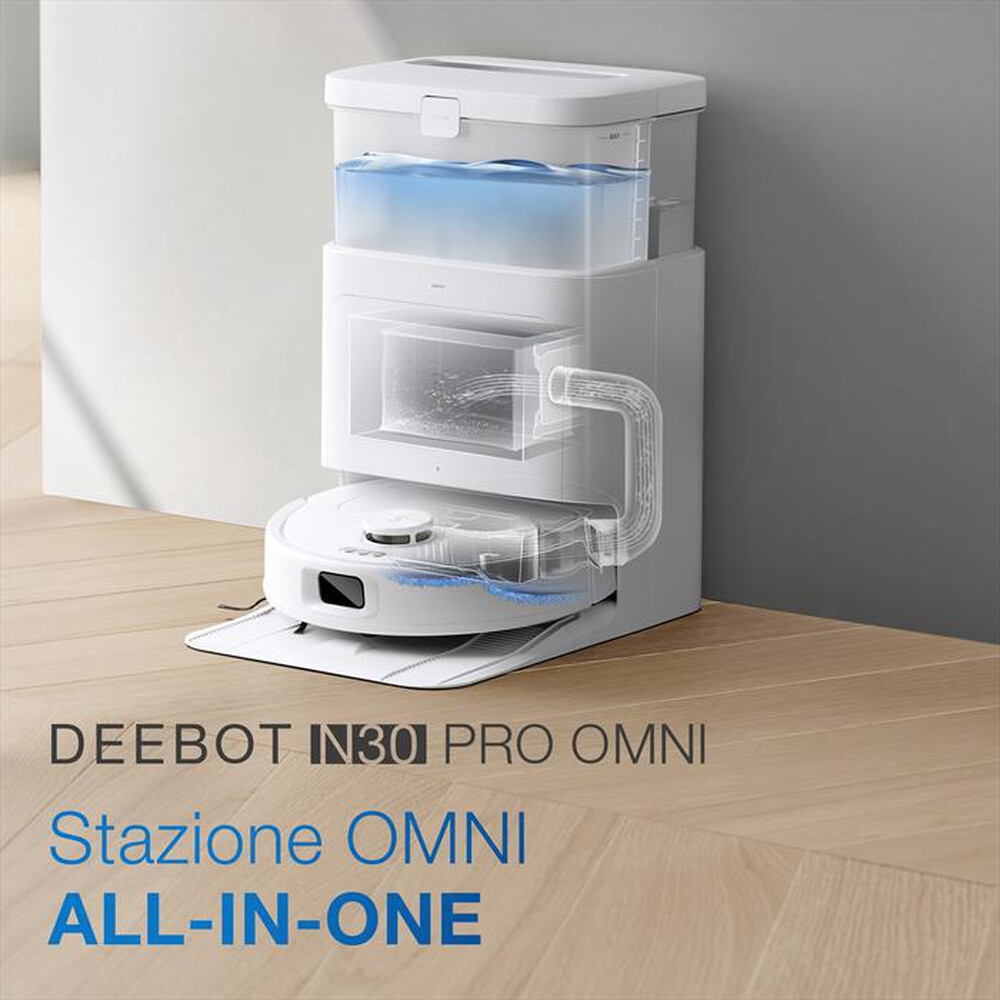 Immagine del prodotto ECOVACS - Aspirapolvere robot N30PRO OMNI-BIANCO