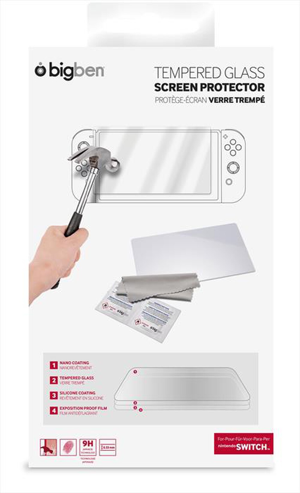 Immagine del prodotto BIG BEN - SWITCHTEMPGLASS-Trasparente