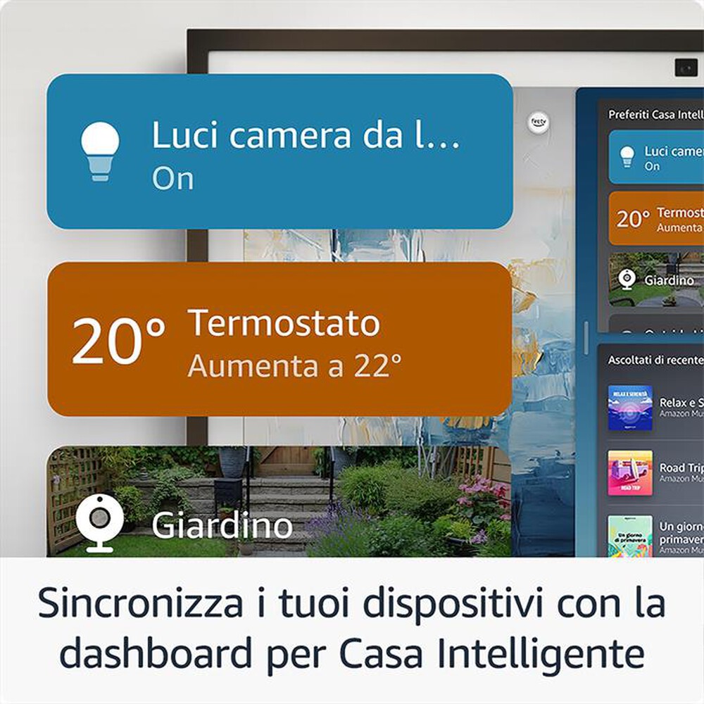 Immagine del prodotto AMAZON - AMAZON ECHO SHOW 15 (2024 RELEASE)-Bianco