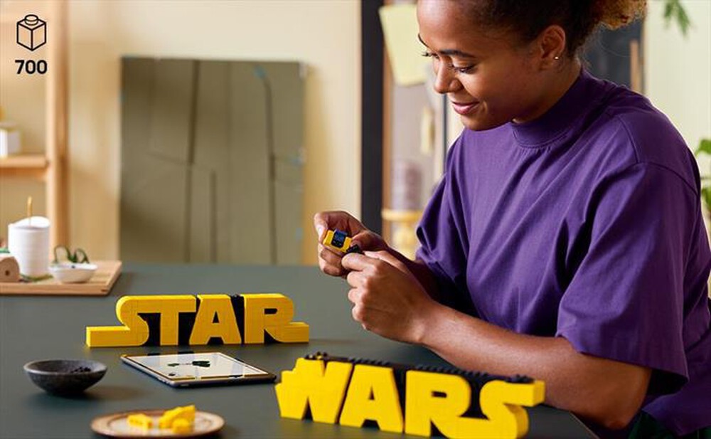 "LEGO - STAR WARS Logo Star Wars in mattoncini - 75407"