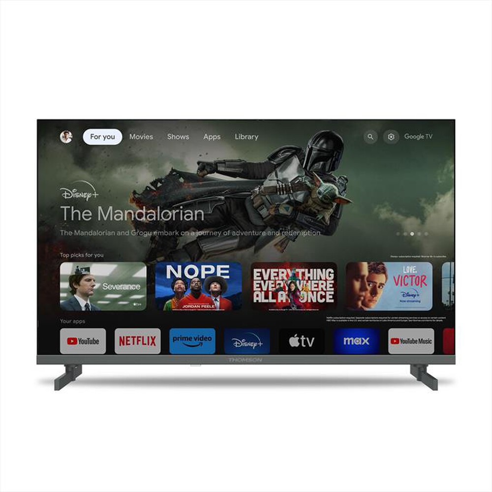 "THOMSON - Smart TV Q-LED FHD 32\" 32QG4S14-nero"