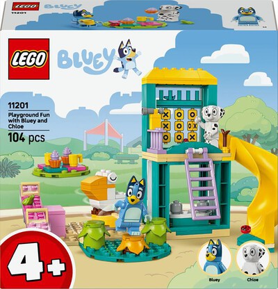LEGO - 11201 DIVERTIMENTO AL PARCO GIOCHI BLUEY E CHLOE-,