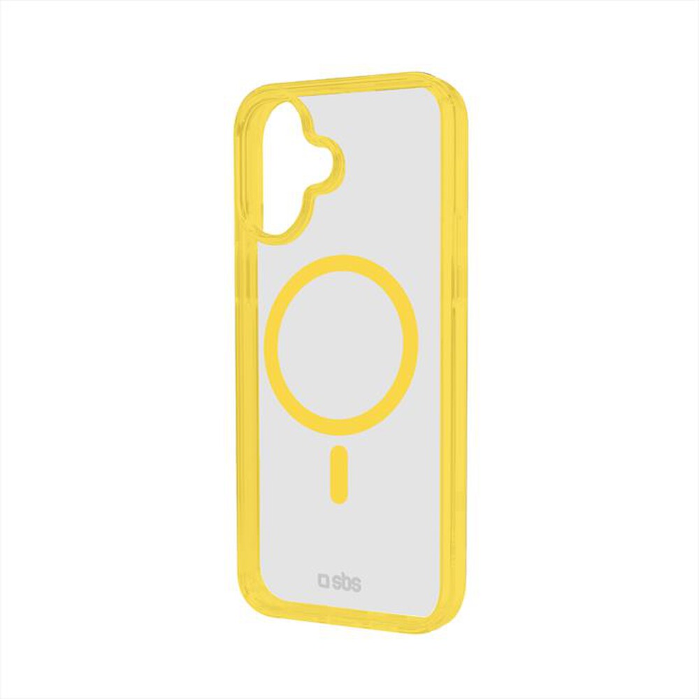 "SBS - Cover Mag Frame iPhone 16 TEMAGCOLIP1661Y-Giallo"