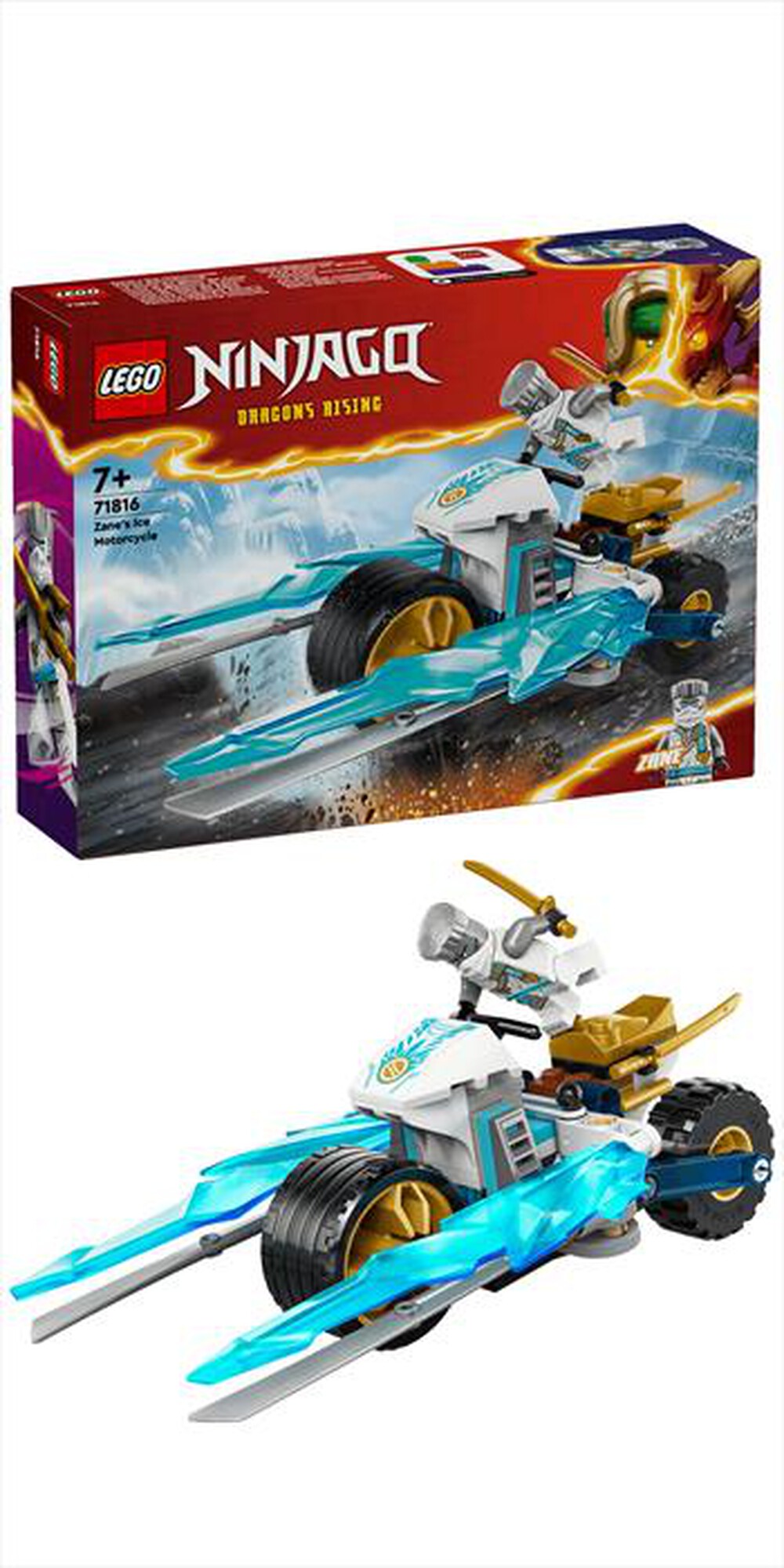 Immagine del prodotto LEGO - NINJAGO Moto di ghiaccio di Zane 71816