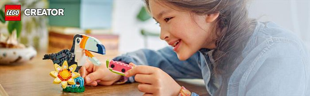 Immagine del prodotto LEGO - CREATOR Animali selvatici: tucano tropicale 31173