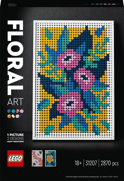 LEGO - ART Motivi floreali - 31207