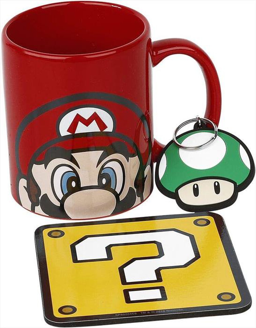 "PYRAMID - Gift Set 3 in 1 Super Mario GP85204-Rosso"