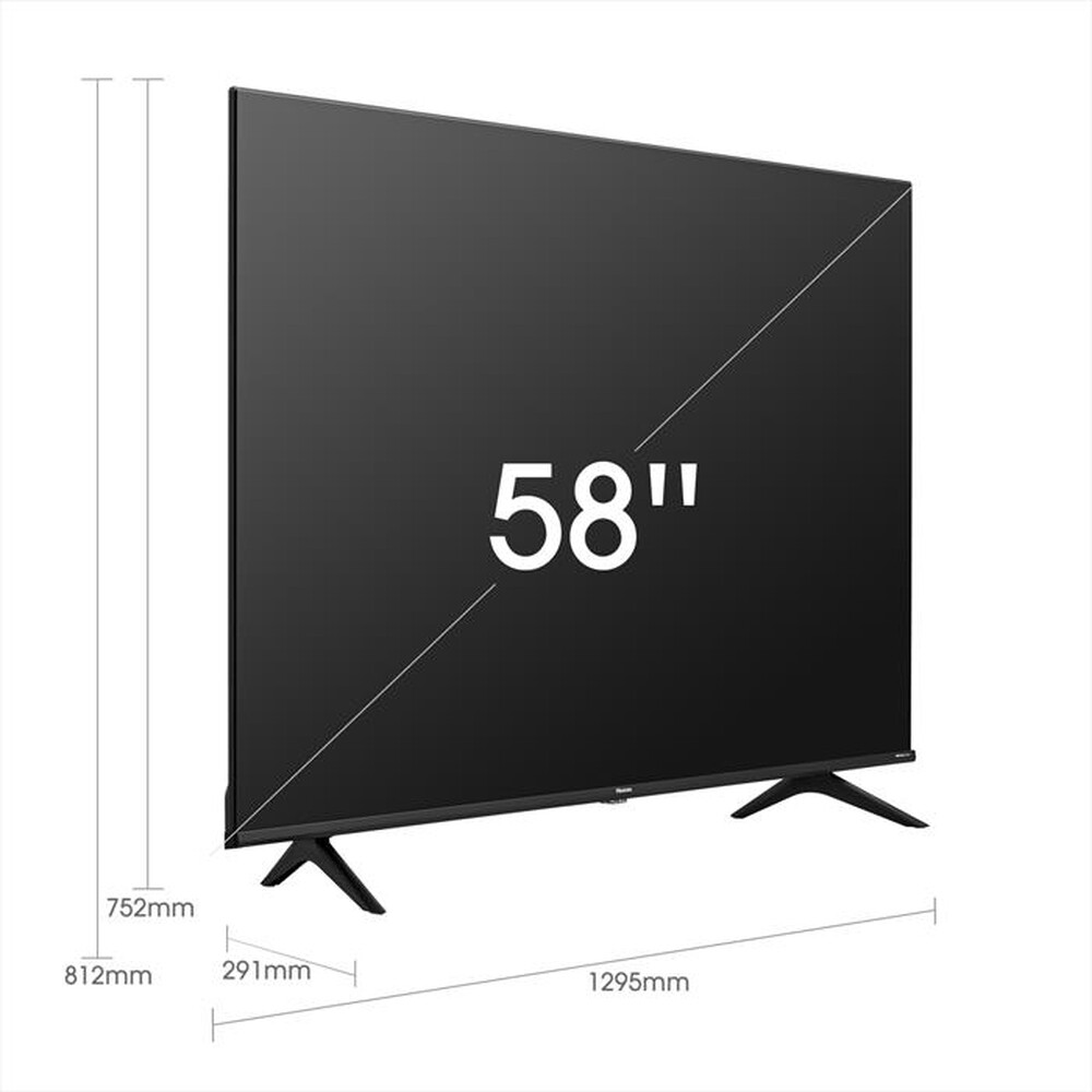 "HISENSE - Smart Tv UHD 4K Dolby Vision 58\" 58A6DG-Black"