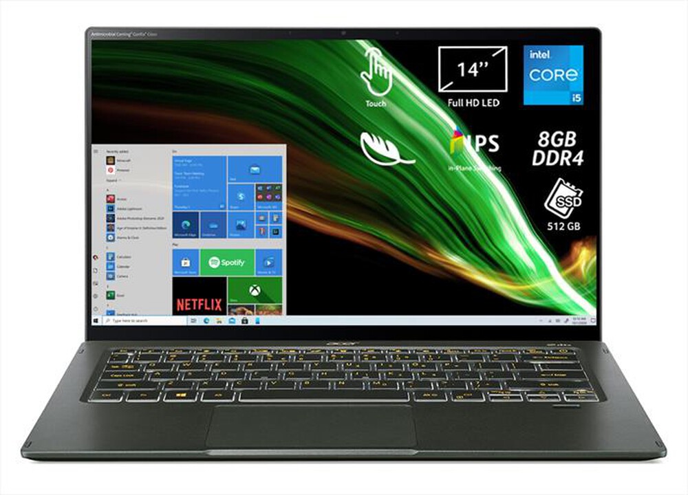 Immagine del prodotto ACER - SF514-55TA-57TG-Verde