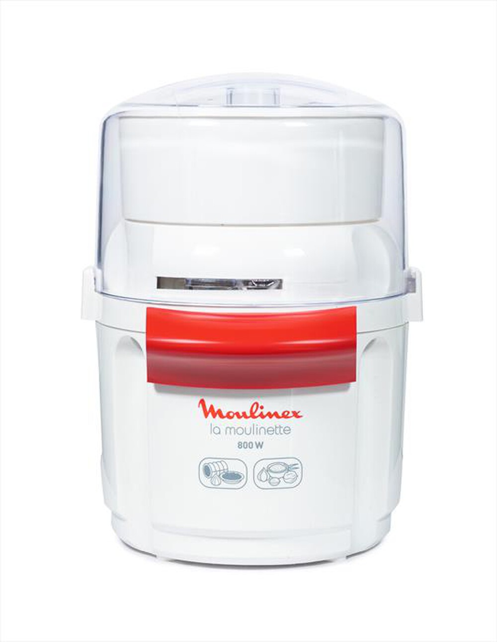 "MOULINEX - AD5601 Moulinette Bouton-bianco e rosso"